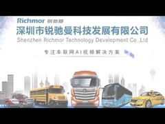 2CH 1080P 대시 카메라 4G 와이파이 GPS 차량 CCTV 시스템 택시